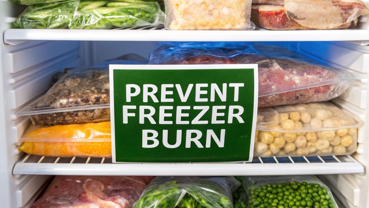 How to Prevent Freezer Burn: Tips to Keep Food Fresh