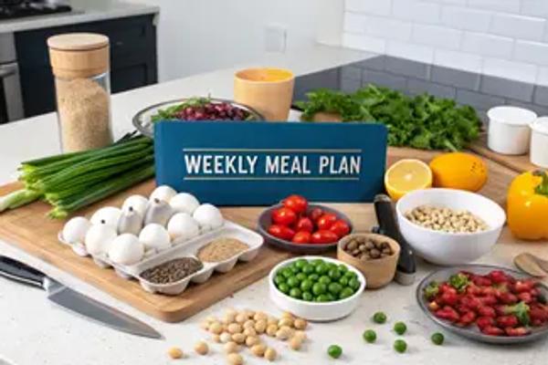 A Weekly Meal Plan on a Budget That Actually Works