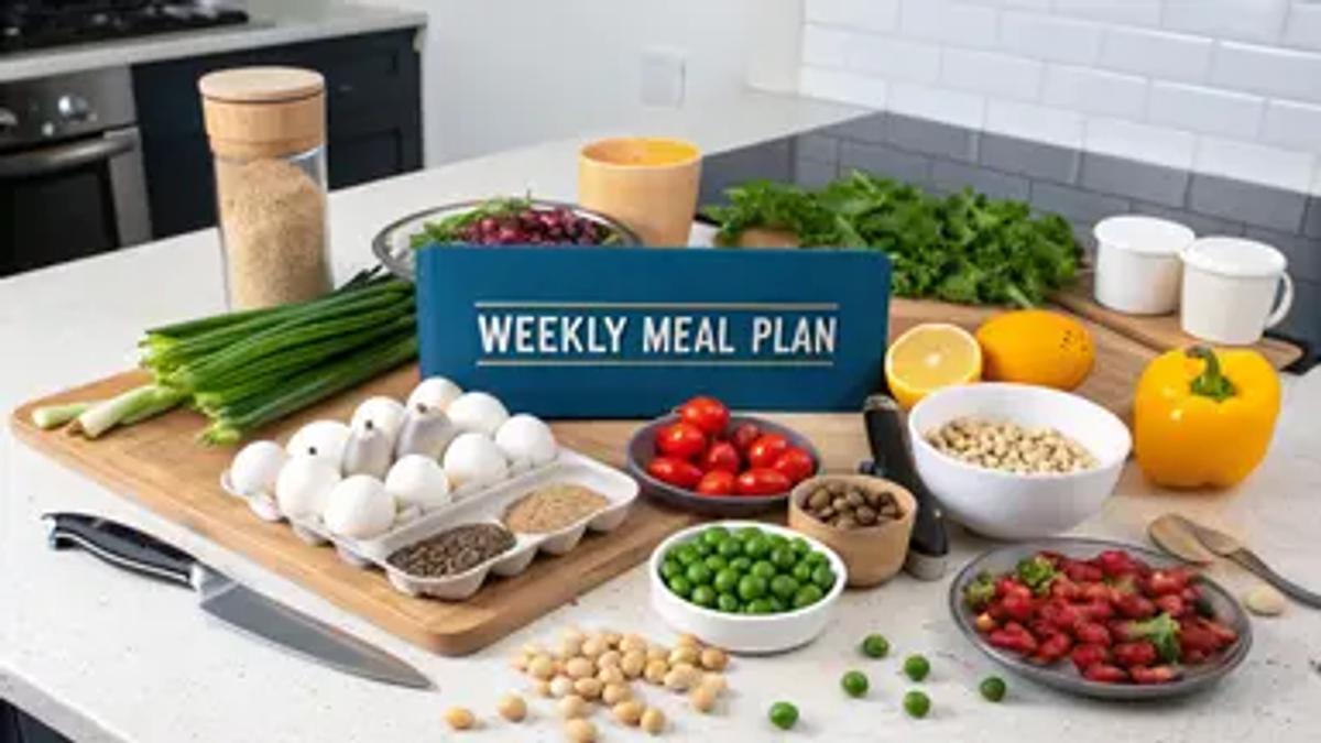 A Weekly Meal Plan on a Budget That Actually Works