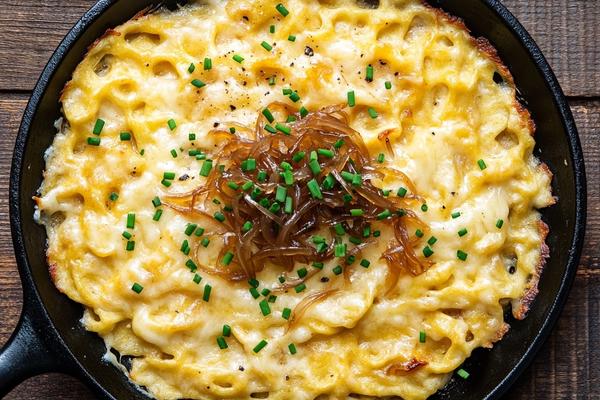 Alpine Käsespätzle with Gruyère and Caramelized Onions