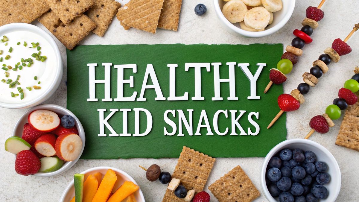 9 Healthy Snacks for Kids That They'll Actually Eat (2025)