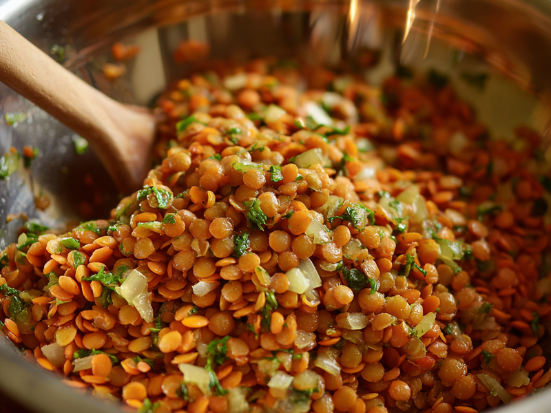 Diced cucumbers, tomatoes, and red onion prepared into small even pieces.