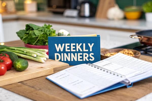 9 Weekly Family Dinner Ideas to Simplify Your 2025