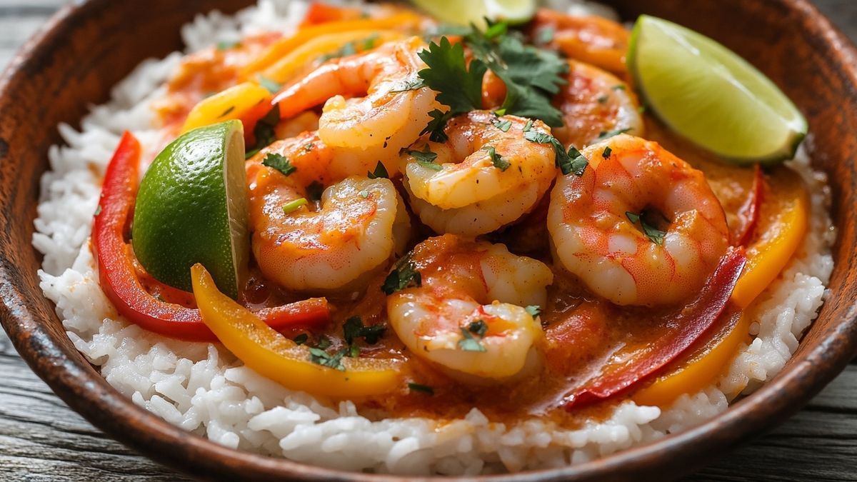 Creamy Brazilian Shrimp Moqueca with Coconut and Lime