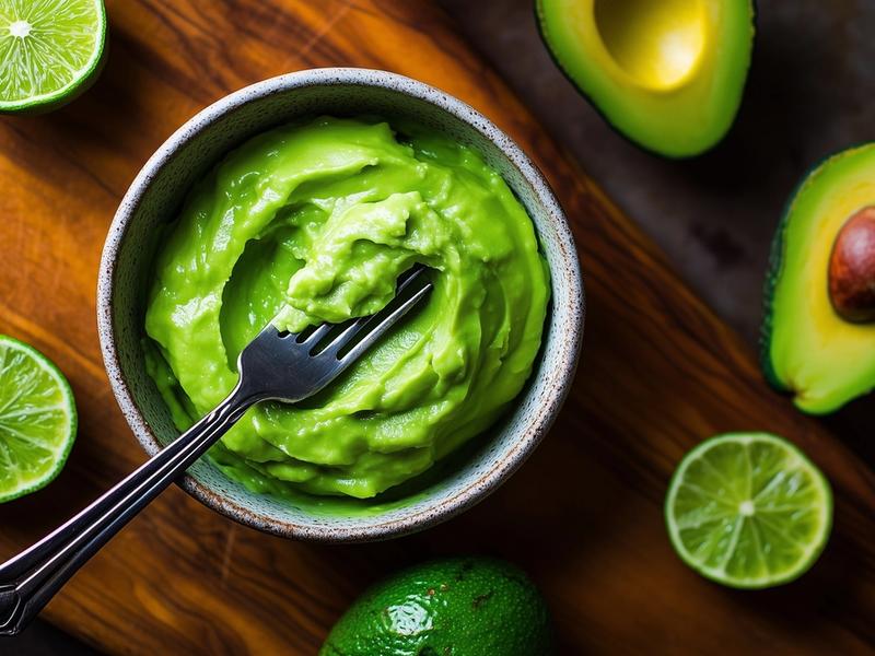 Make the avocado crema