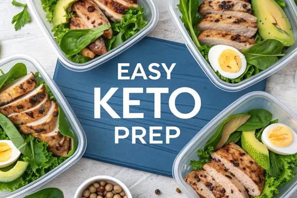 Easy Keto Meal Prep: 8 Simple Tips for Quick, Healthy Eating