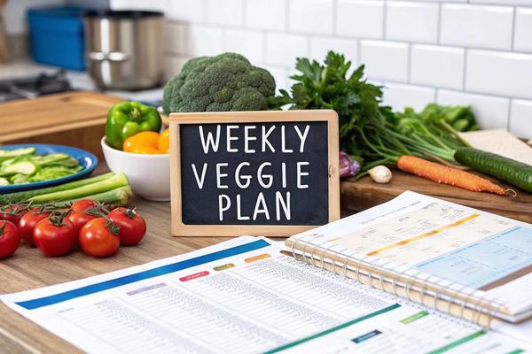 Easy Weekly Meal Planner Vegetarian Guide
