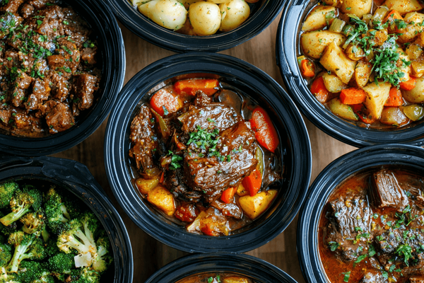 10 crockpot meal prep recipes for family