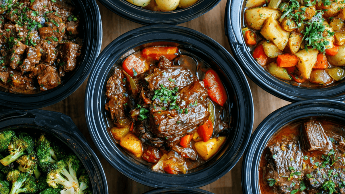 10 crockpot meal prep recipes for family