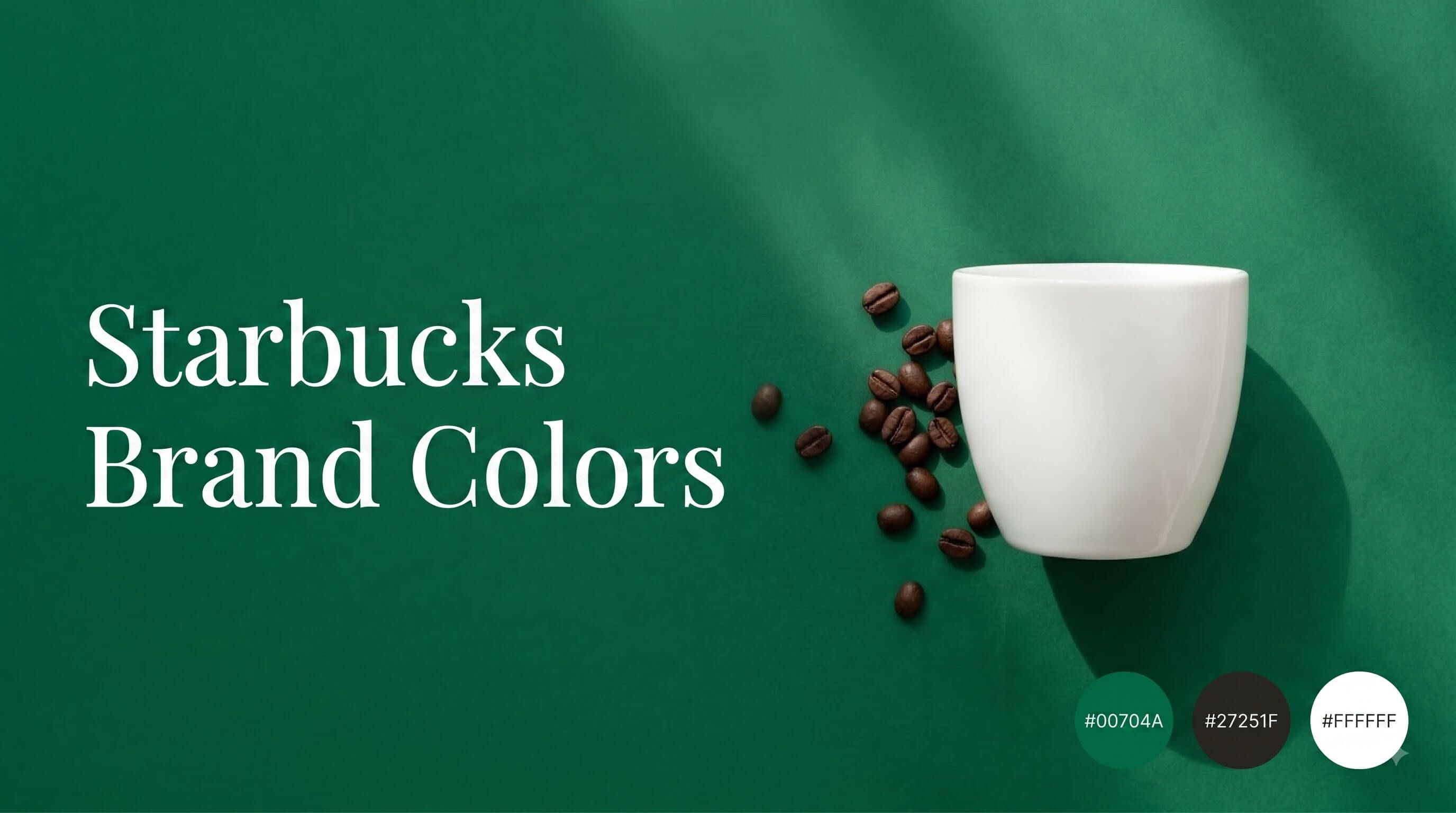 Starbucks Brand Colors: Hex, RGB & Pantone Codes