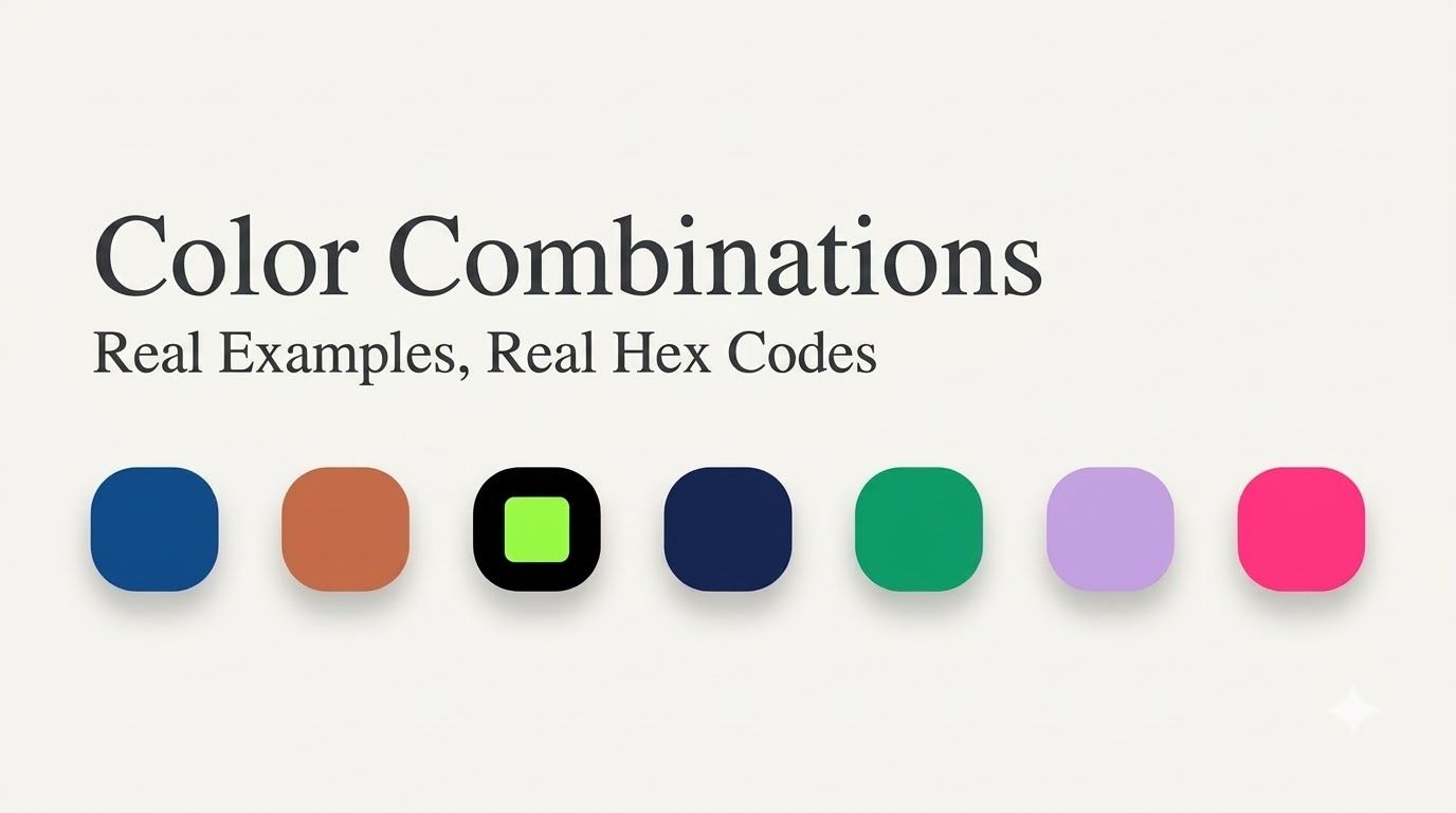 Best Color Combinations for a Website (Real Examples)