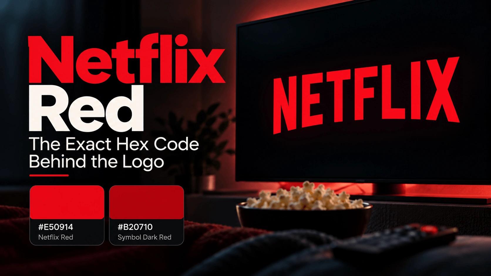 Netflix Red: The Exact Hex Code Behind the Logo