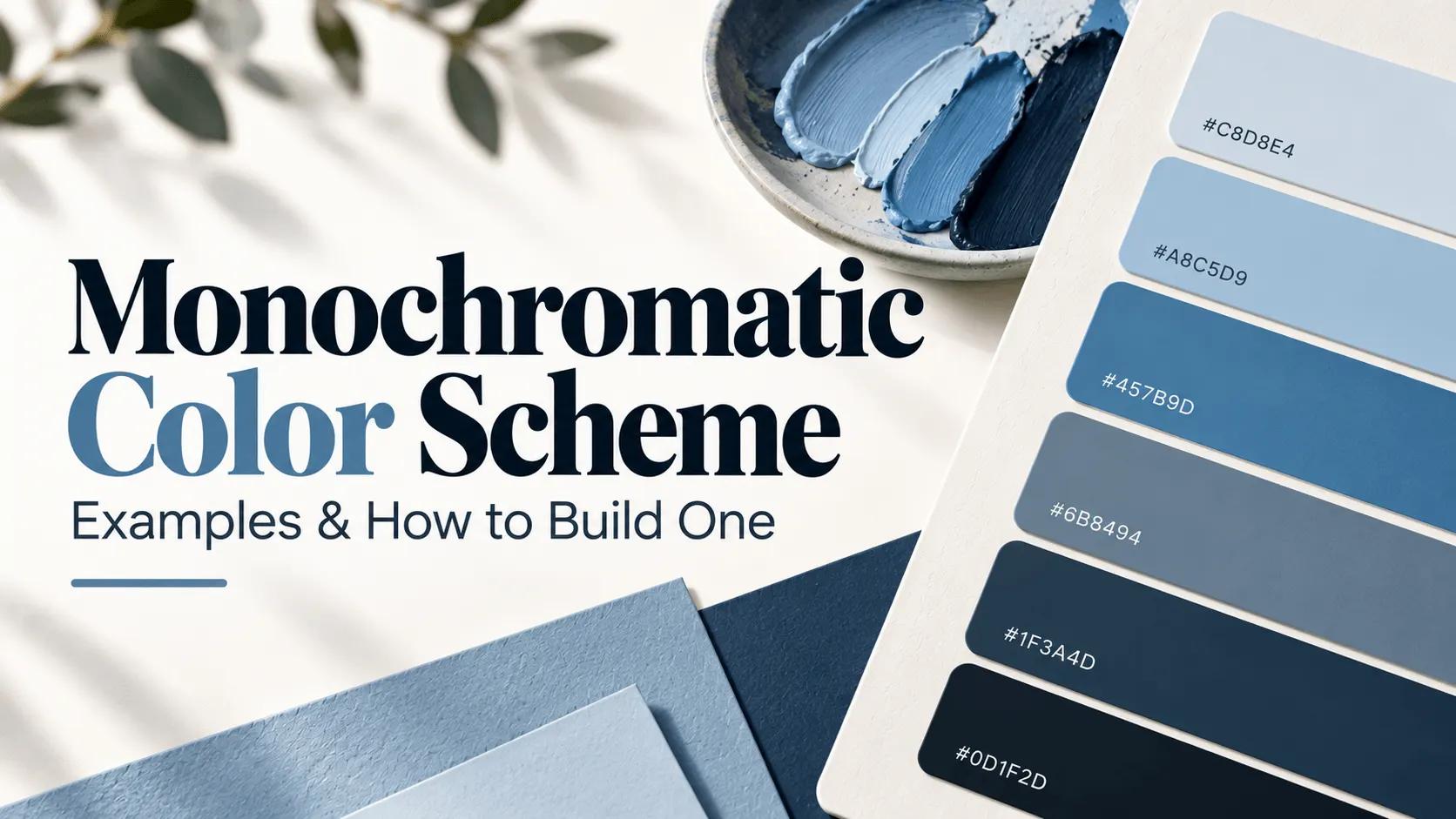 Monochromatic Color Scheme: Examples & How to Build One