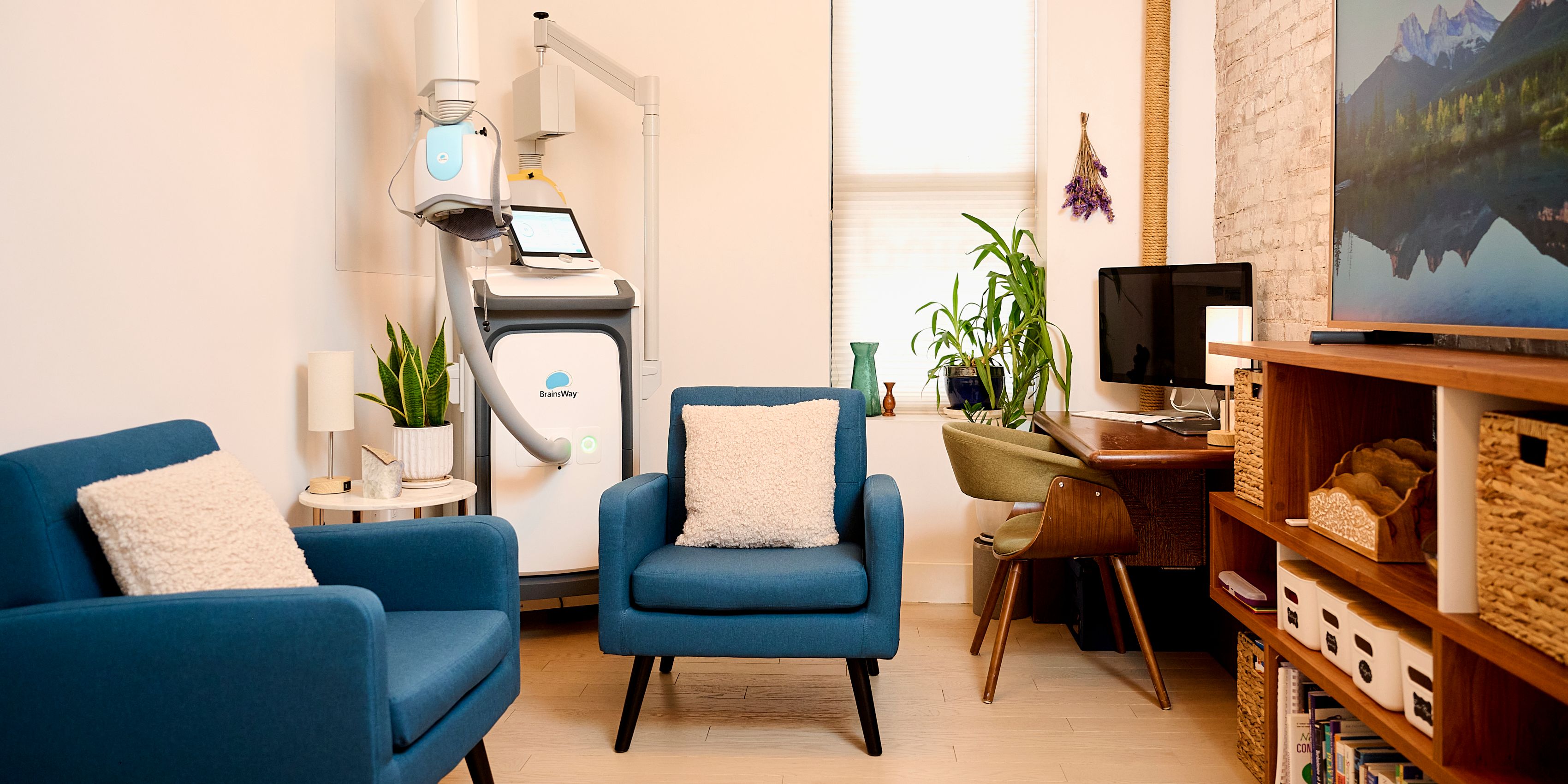 treatment room for TMS