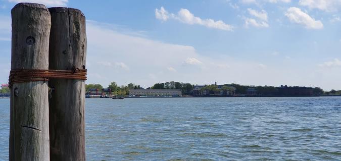 Governor's Island from Battery Park