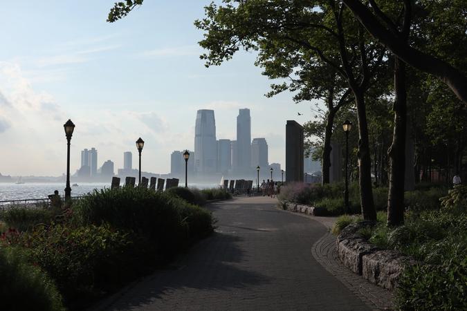New Jersey seen from Battery Park, Manhattann