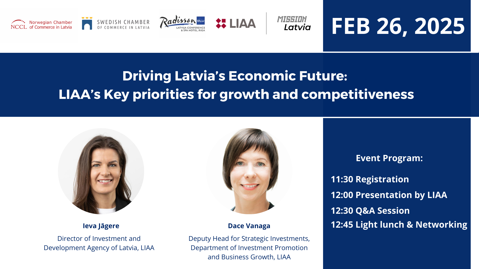 Business Luncheon with LIAA