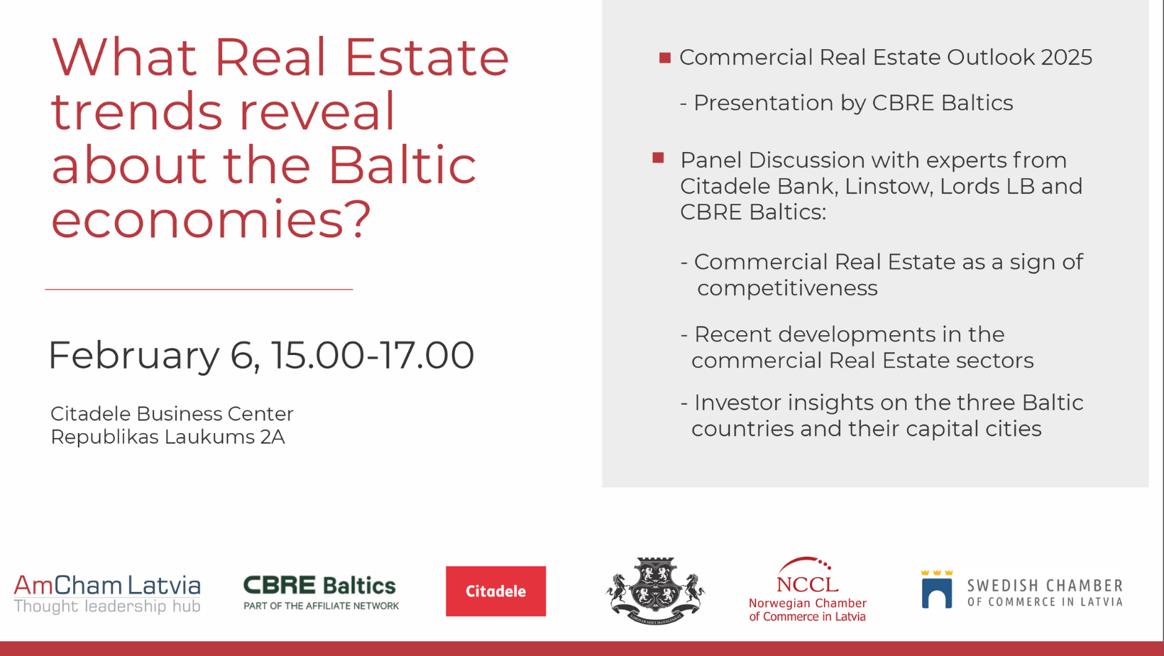 Commercial Real Estate Outlook 2025