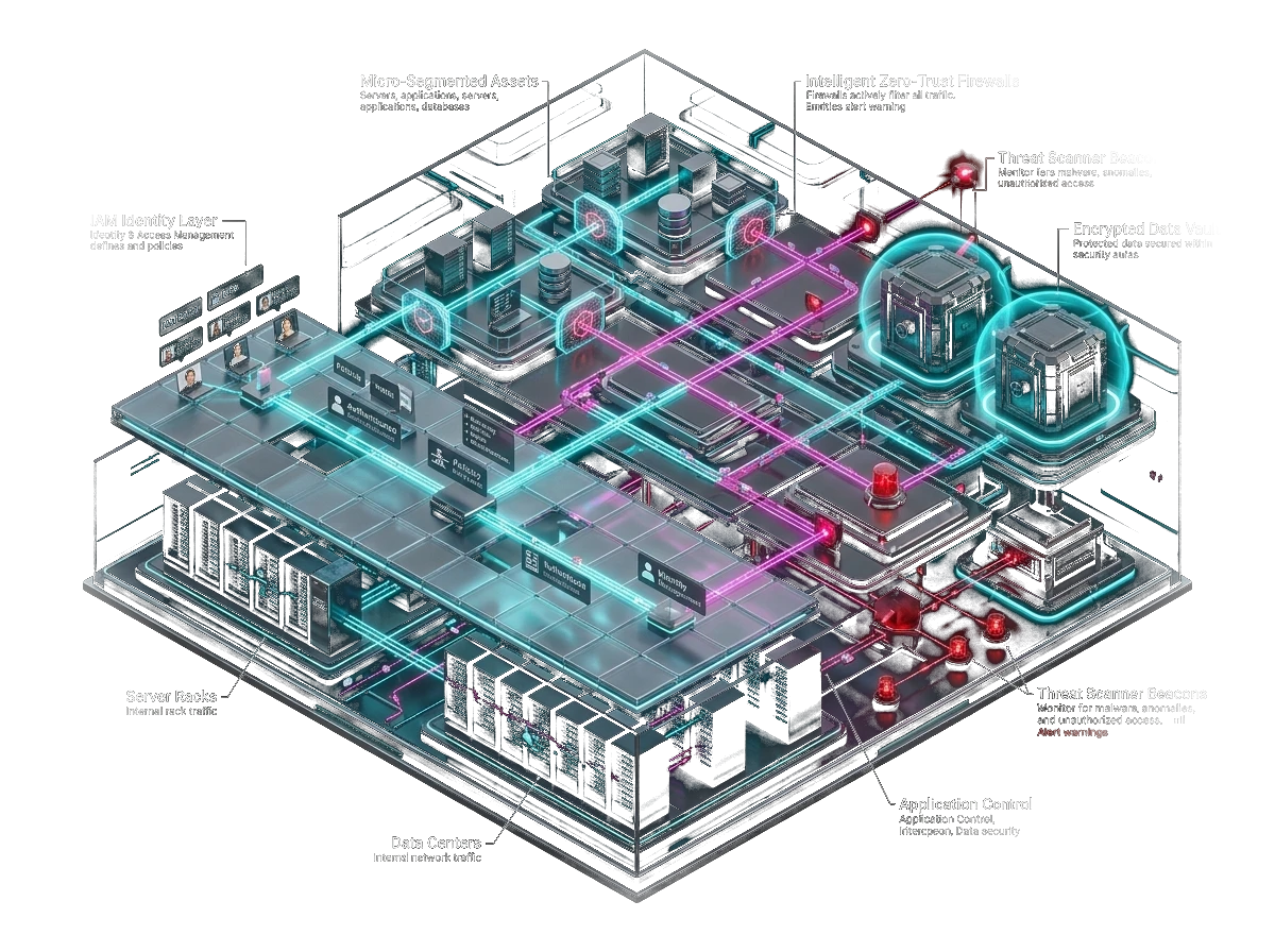 Zero-Trust Architecture & Threat Protection