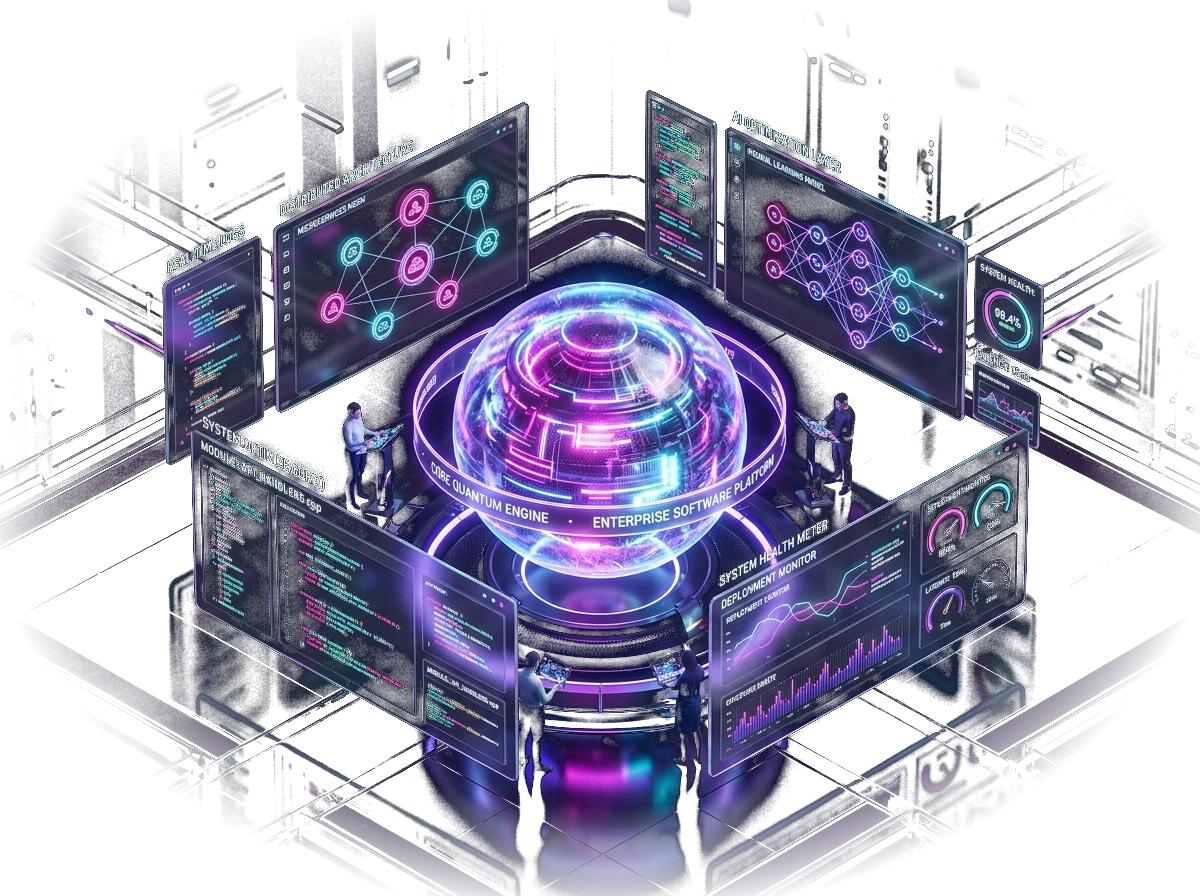 Futuristic Tech Visualization