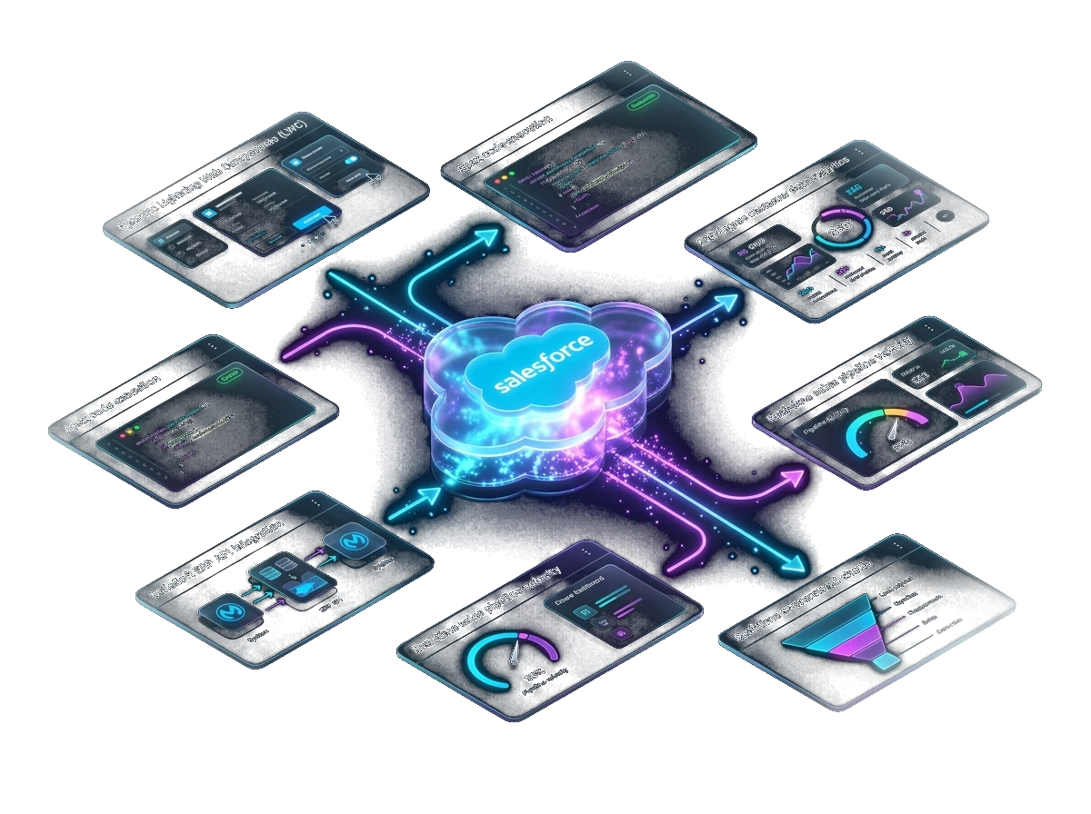 Enterprise Custom Salesforce CRM Architecture & Automation - Leapsofts