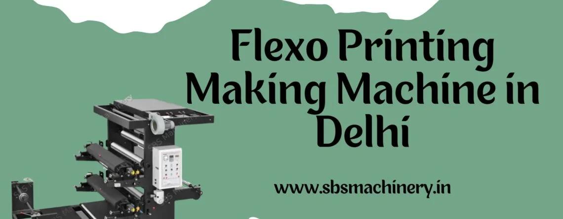 Flexo Printing Machine Manufacturer in India: High-Speed Solutions for Modern Packaging