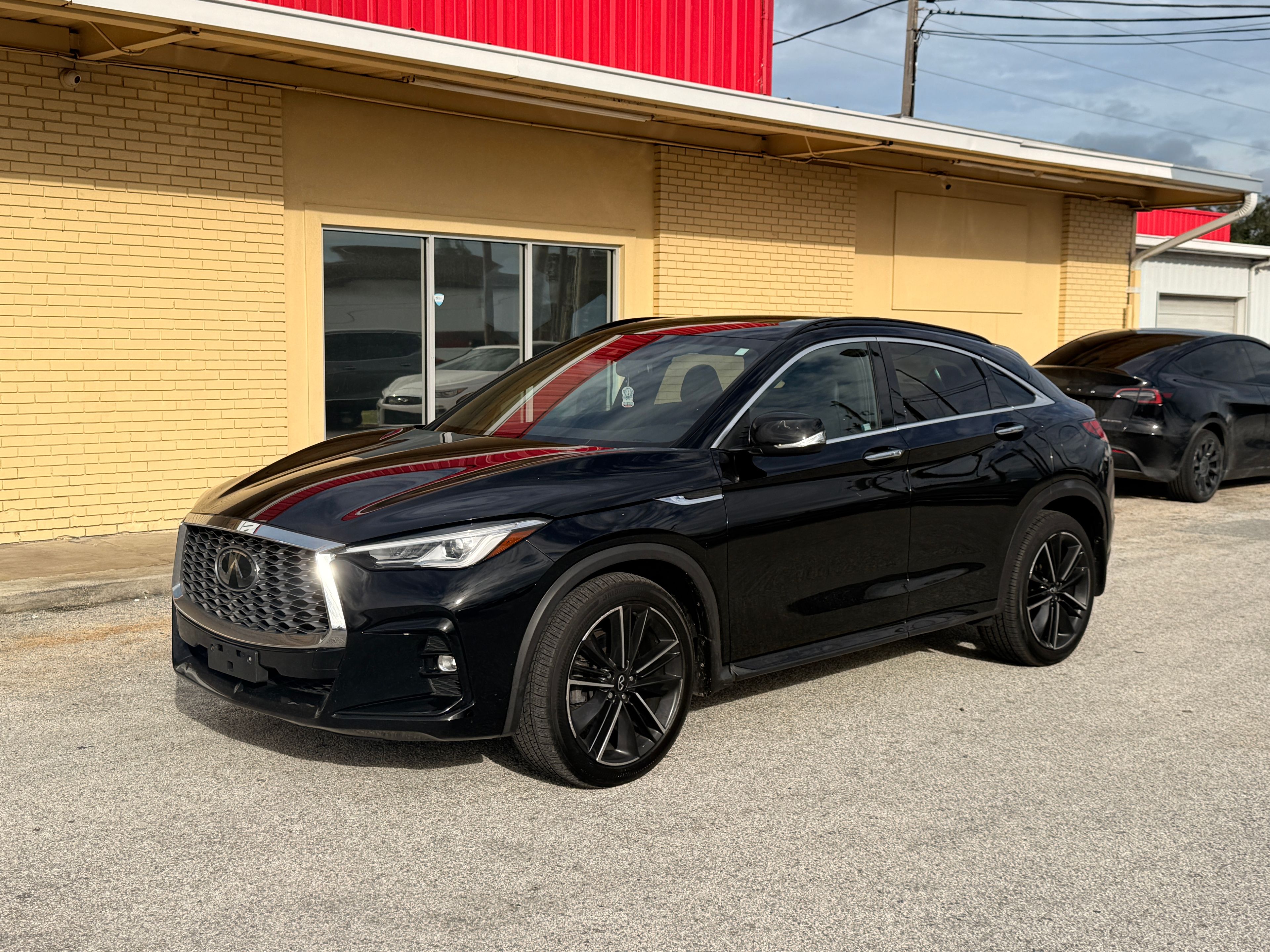 2022 INFINITI QX55 Black - Photo 1 of 7