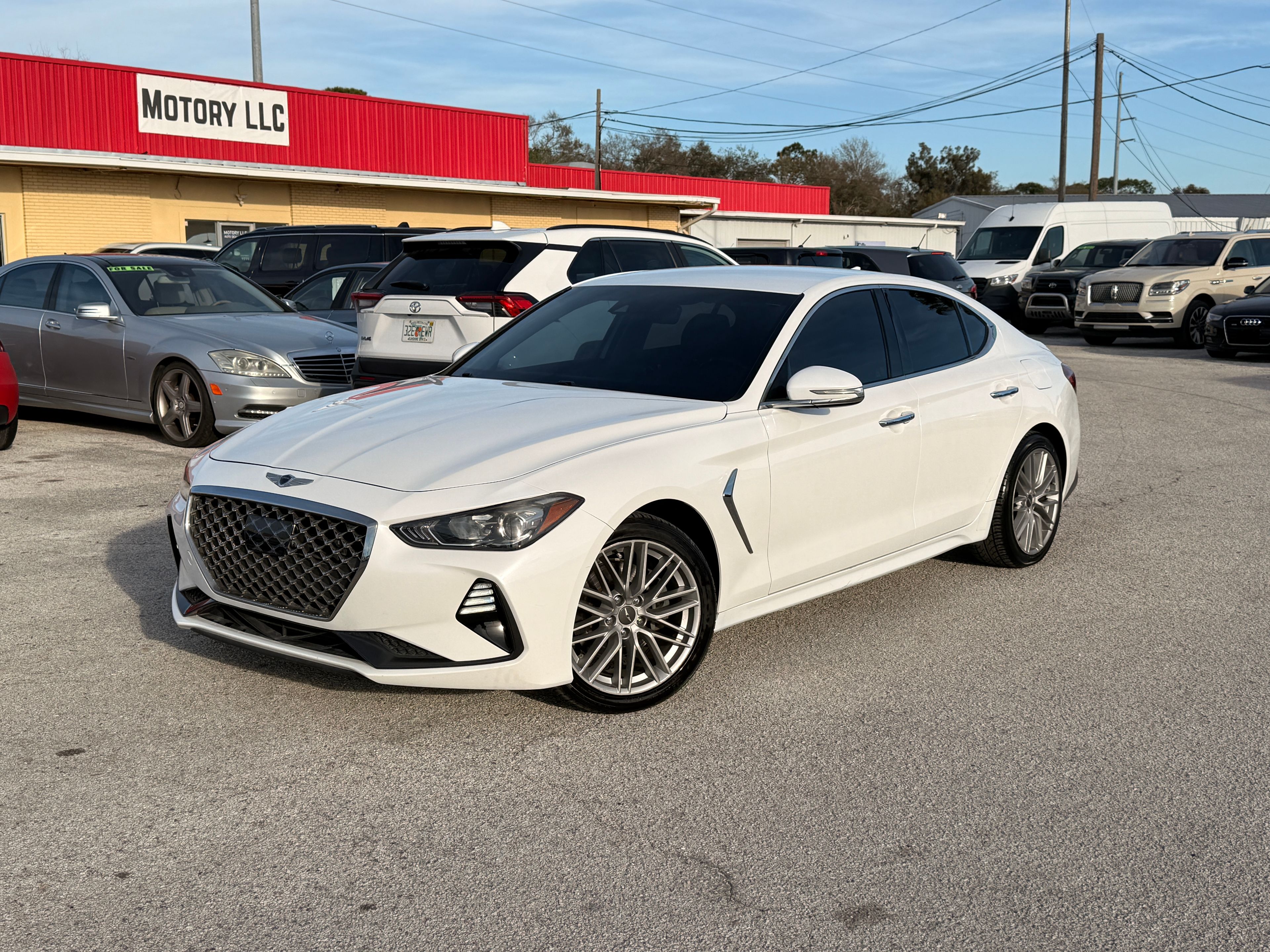 2020 GENESIS G70 White - Photo 1 of 7