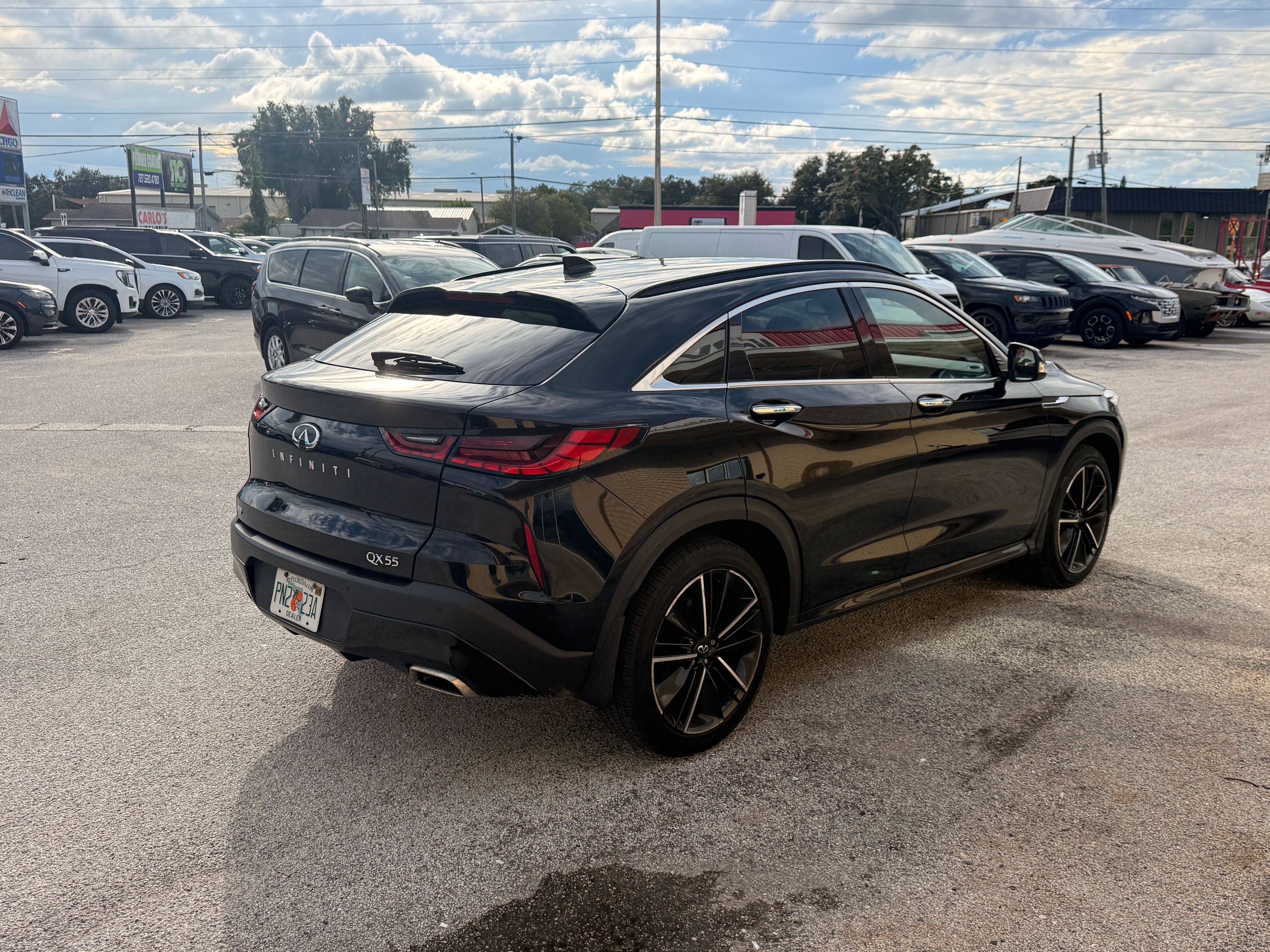 2022 INFINITI QX55 Black - Photo 3 of 7
