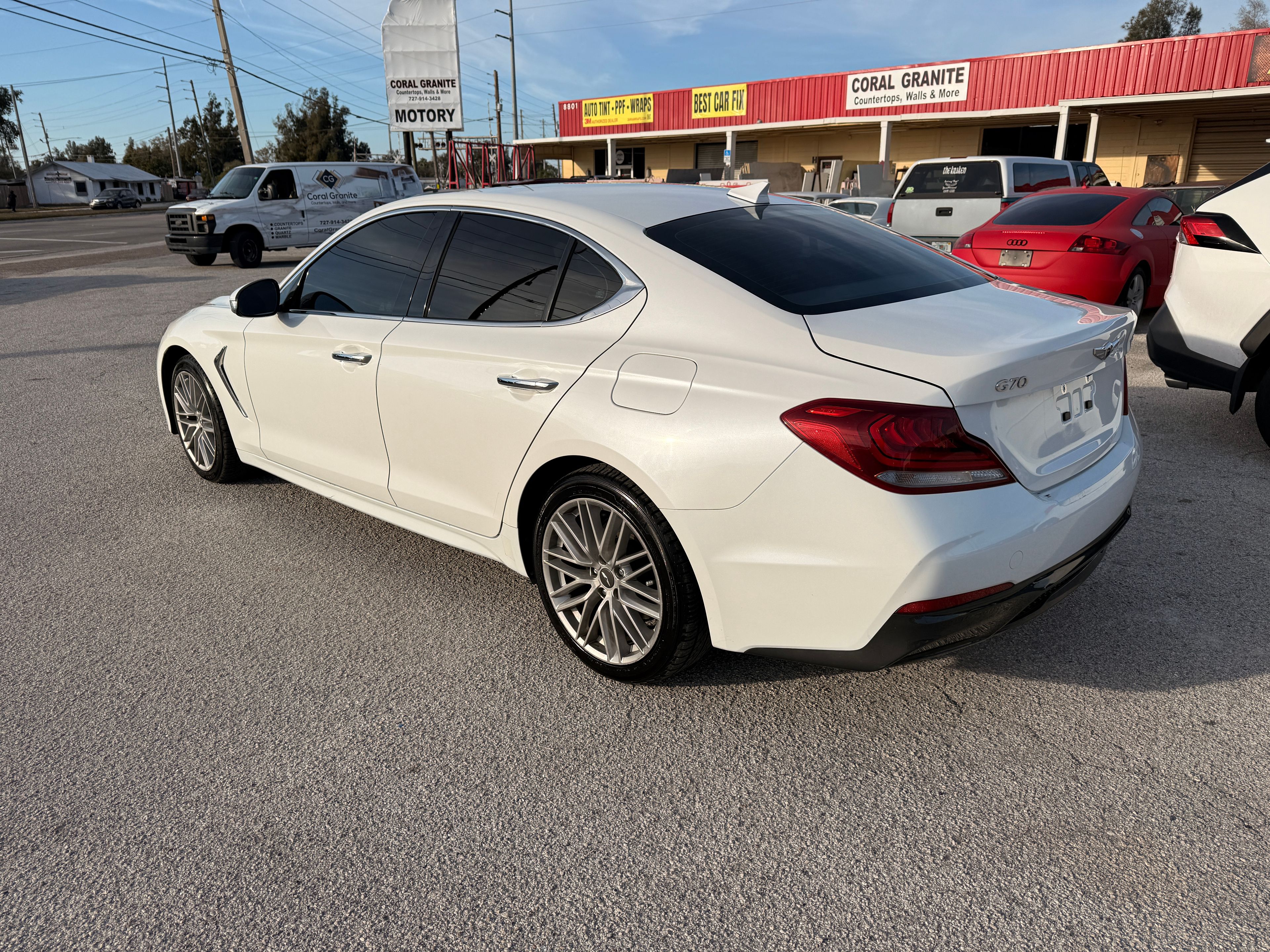 2020 GENESIS G70 White - Photo 4 of 7