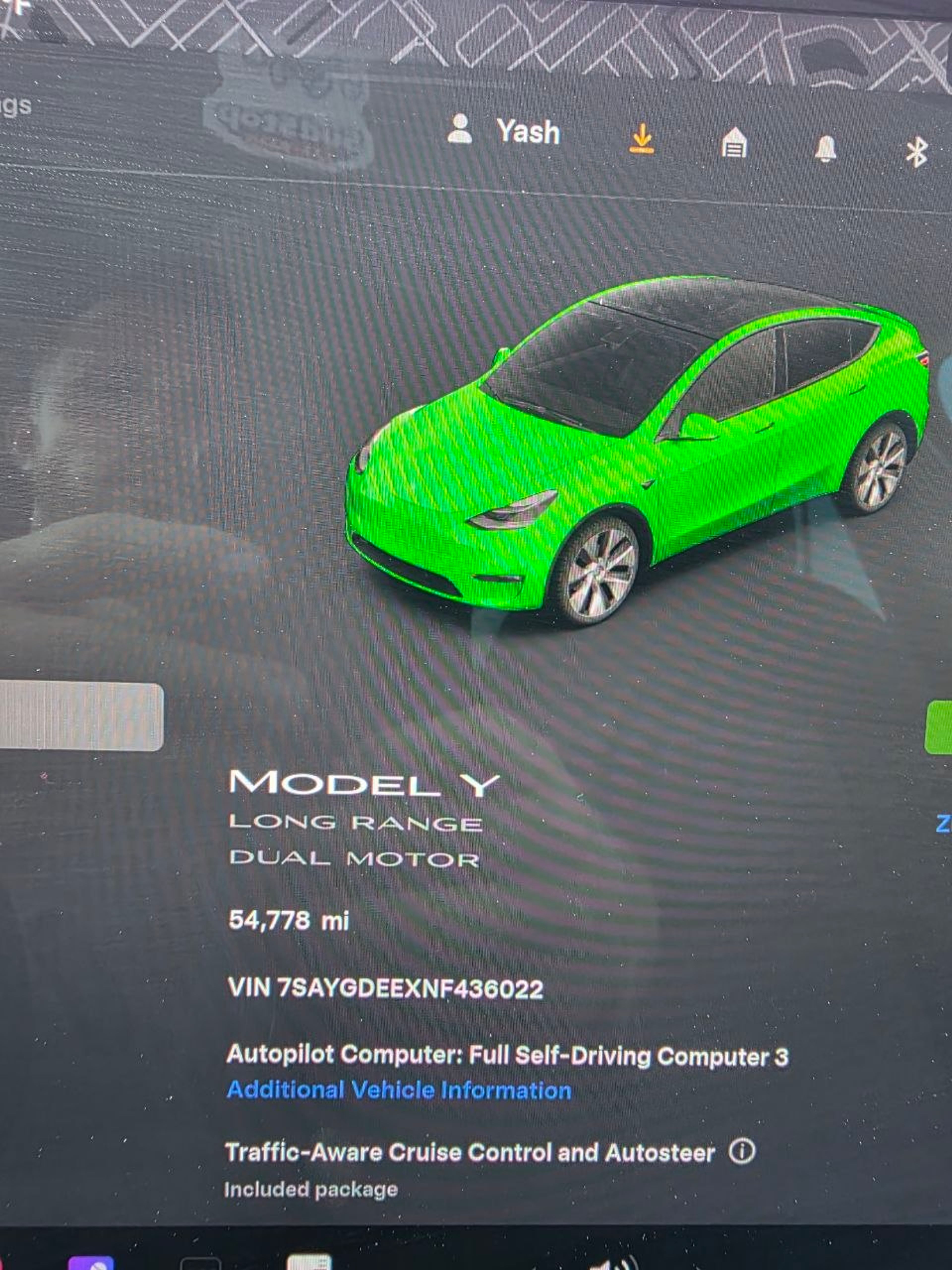 2022 Tesla Model Y White - Photo 7 of 10