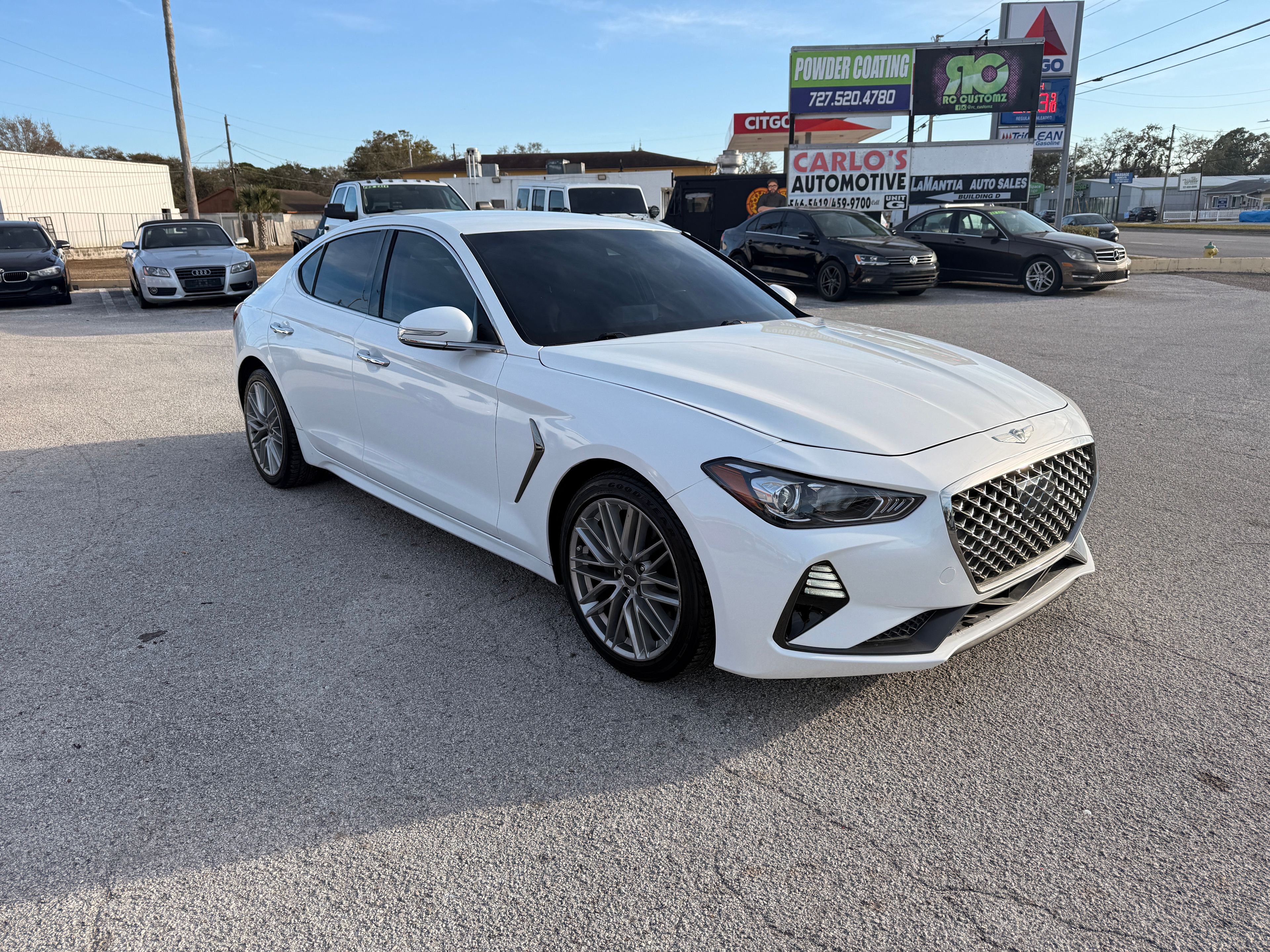 2020 GENESIS G70 White - Photo 2 of 7