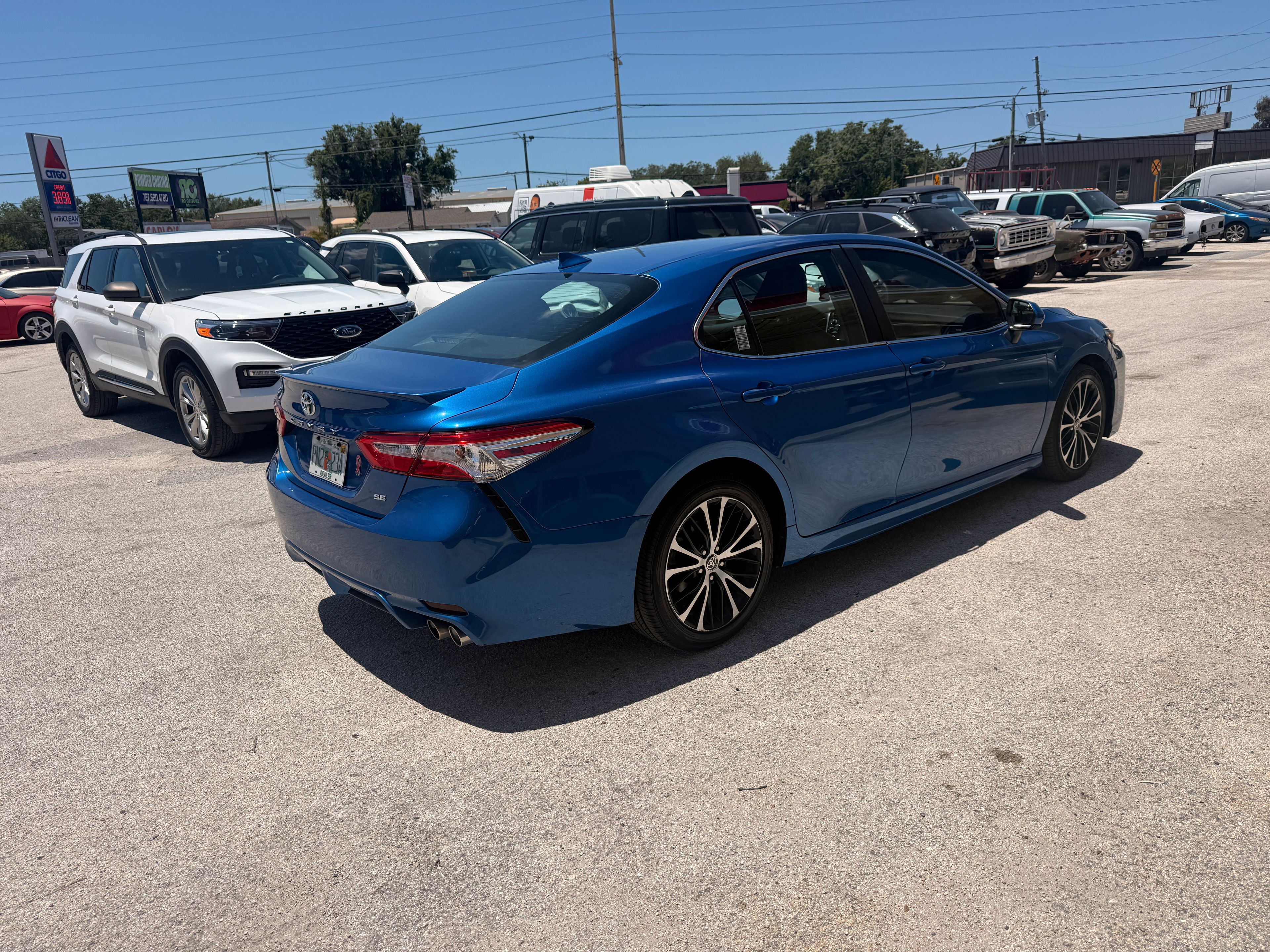 2020 Toyota Camry Black - Photo 3 of 8