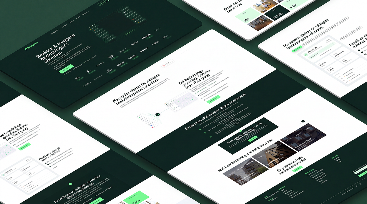 Placepoint — sideoppsett i full bredde