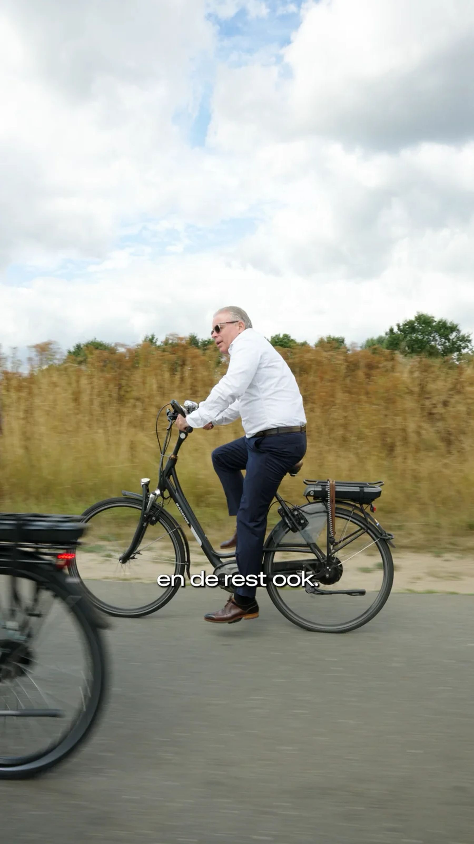 Beeld uit de hero-film De inhaalrace