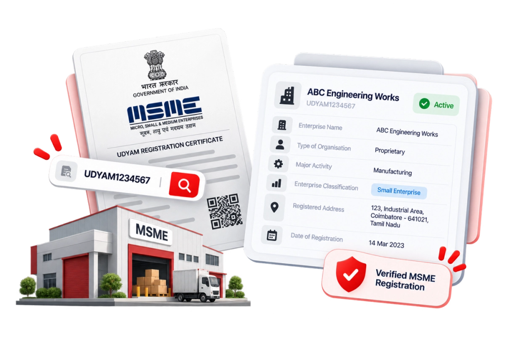 MSME Verification illustration