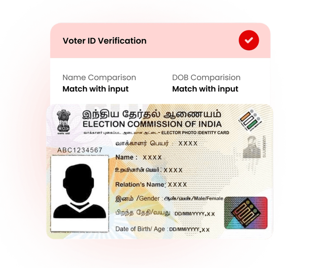 Voter Id Verification illustration