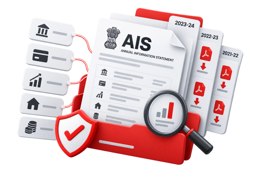 Illustration of a verified identity document representing the ITR get AIS API