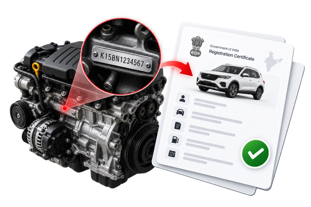 Illustration of a verified identity document representing the Engine to RC Details API