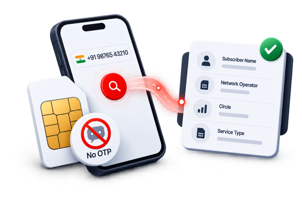 Illustration of a verified identity document representing the MNV Without OTP Basic API