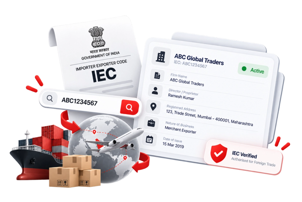 Illustration of a verified identity document representing the IEC Basic API
