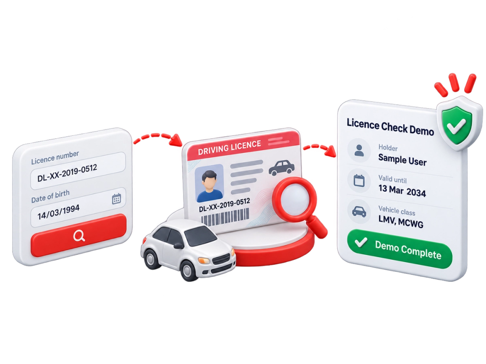 Driving License illustration