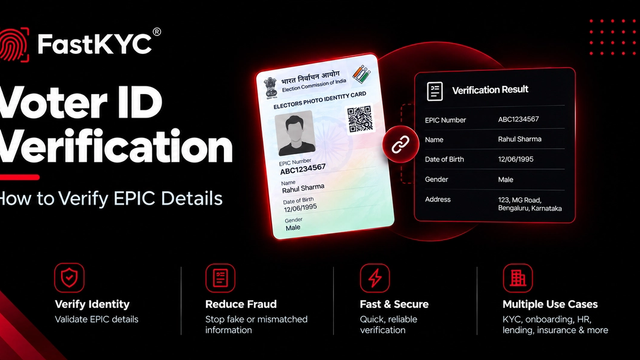 FastKYC : Voter ID Verification
