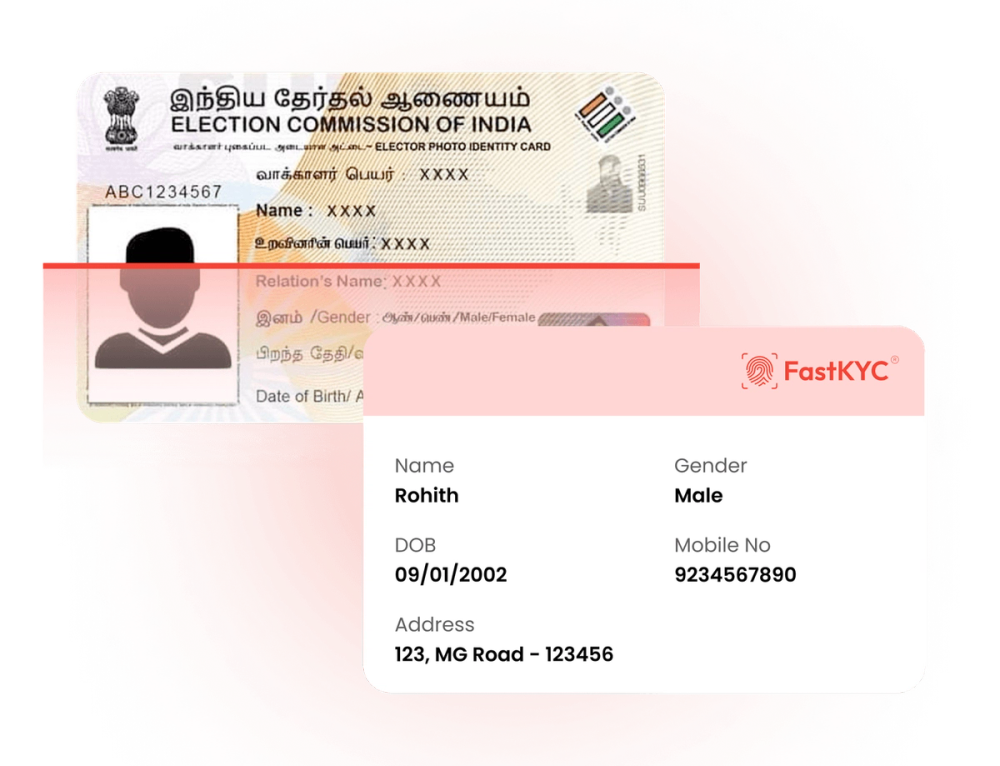 OCR Voter Id illustration