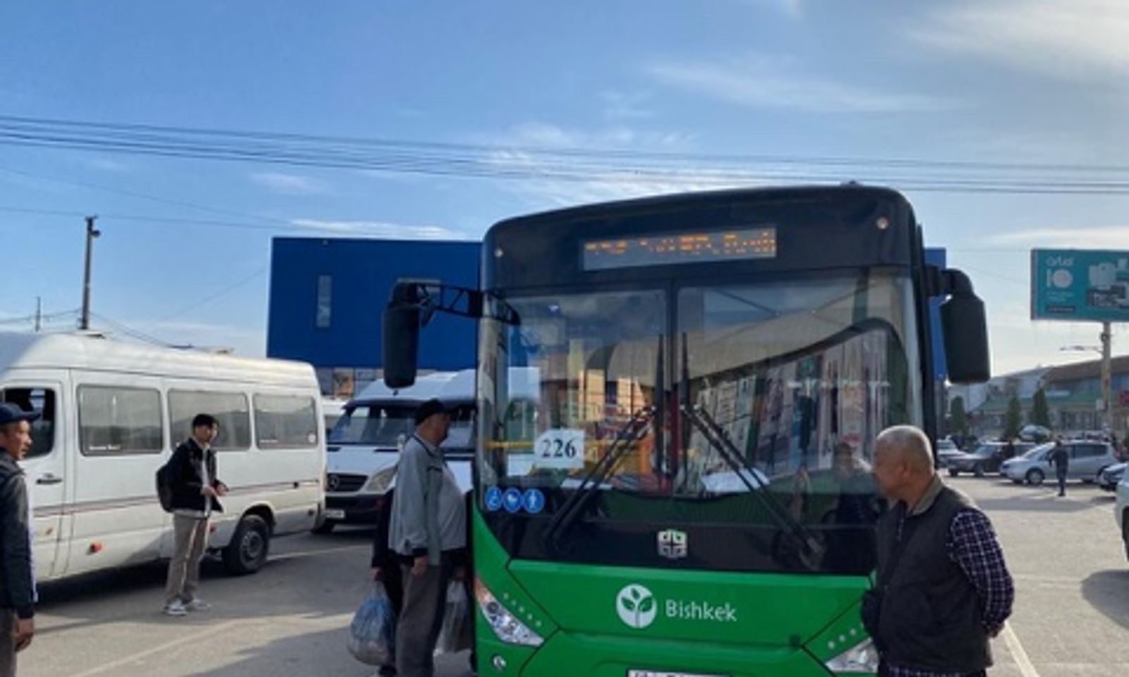 Дордой базарына жаңы автобус каттамы ачылды. Каттамы