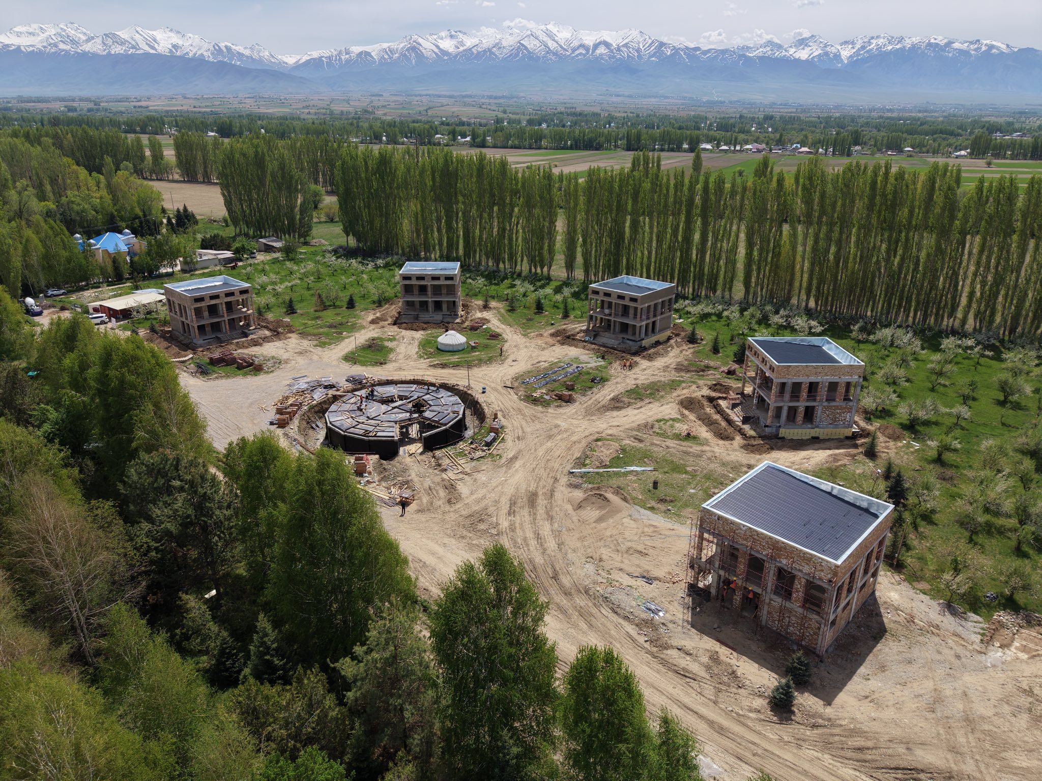 Талас облусундагы “Манас-Ордо” комплексинин реконструкция иштери текшерилди