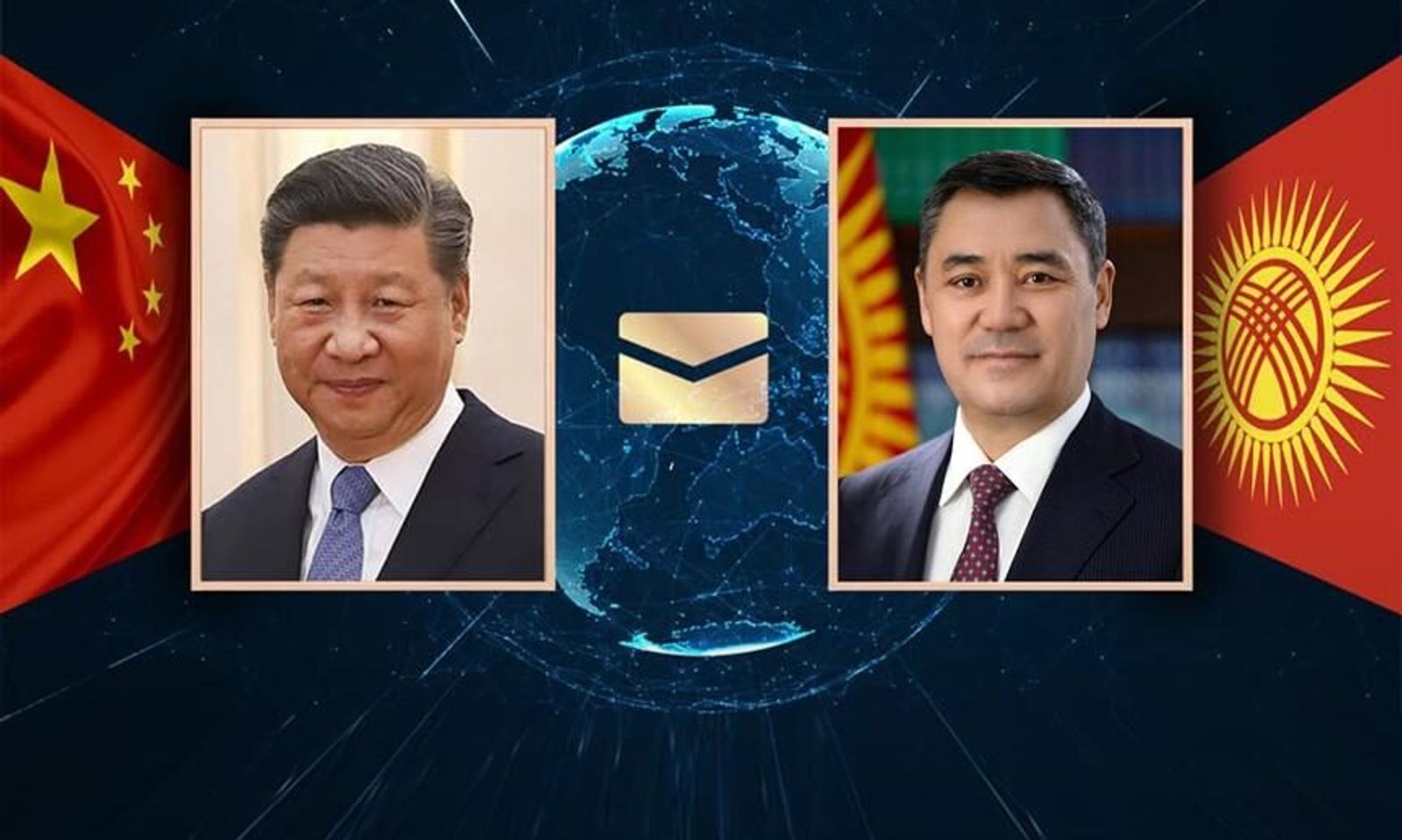 Кытай Эл Республикасынын Төрагасы Си Цзиньпин Кыргыз Республикасынын Президенти Садыр Жапаровду жана Кыргызстан элин Эгемендүүлүк күнү менен куттуктады