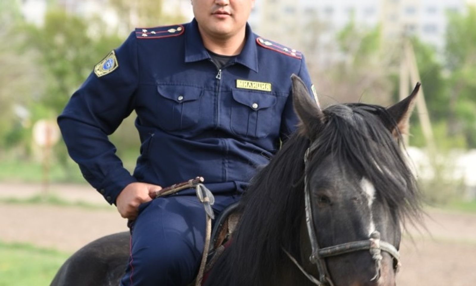 КРдин көк бөрү боюнча 6 жолку, Дүйнөлүк көчмөндөр оюнунун 4 жолку чемпиону улук лейтенант Насакеев