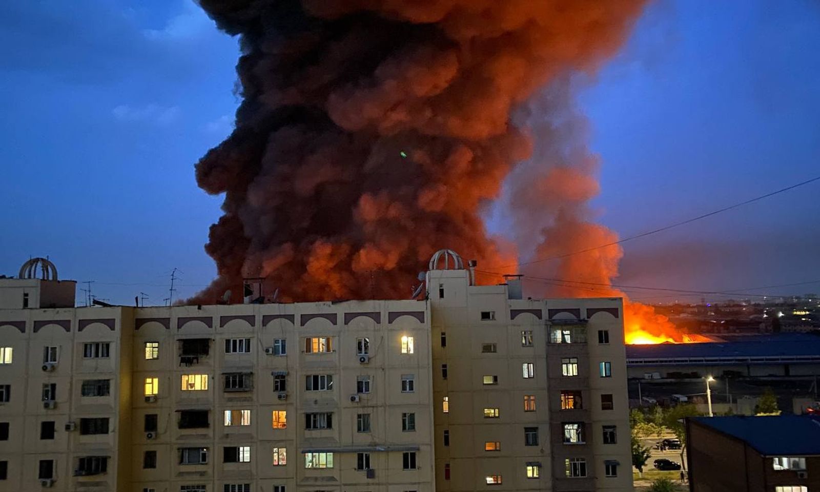 Ташкентте кампадагы жарылуудан 16 жаштагы өспүрүм мерт болду