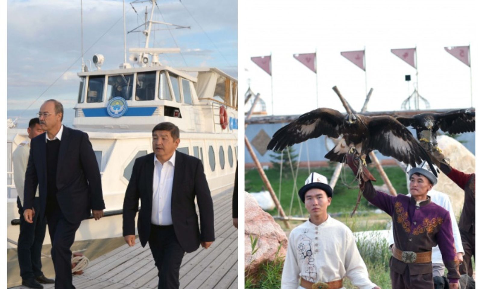 Көлдү саякаттап. Өзбекстандын премьер-министри Ысык-Көлдө кандай конок болду. Фоторепортаж